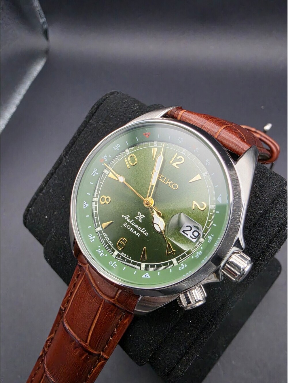 Custom Seiko Green Alpine Style Mod